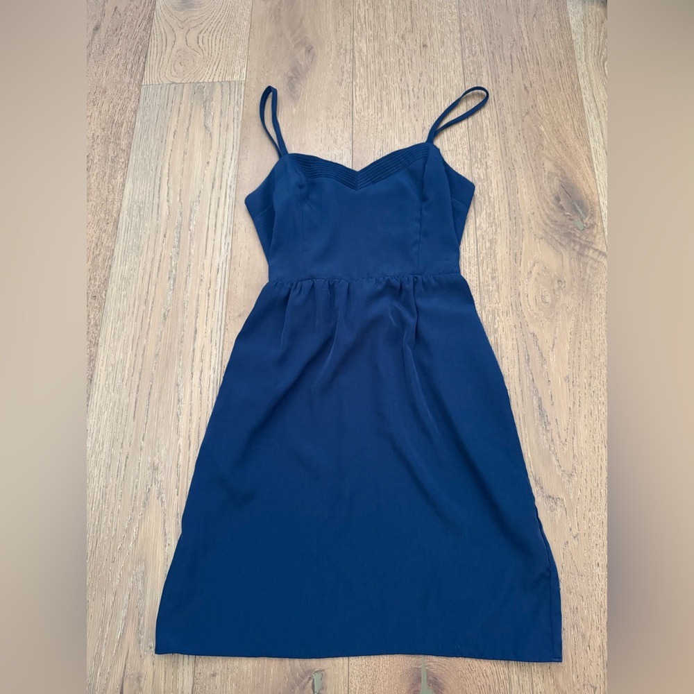 Aqua Blue Dress with pockets